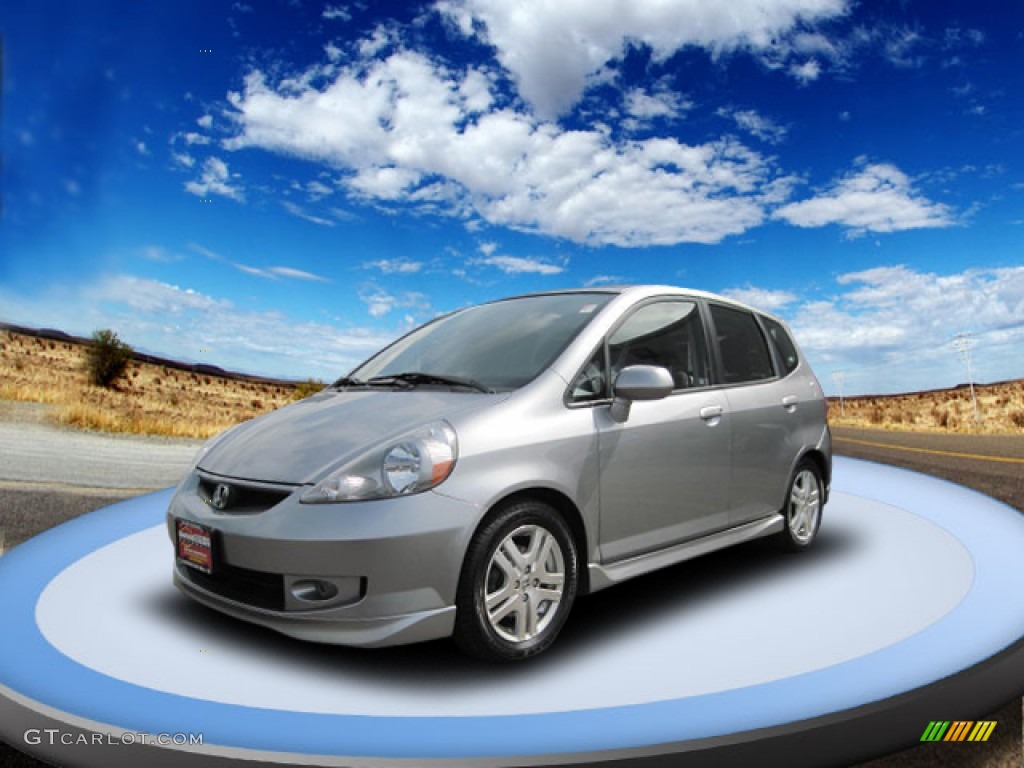 Storm Silver Metallic Honda Fit