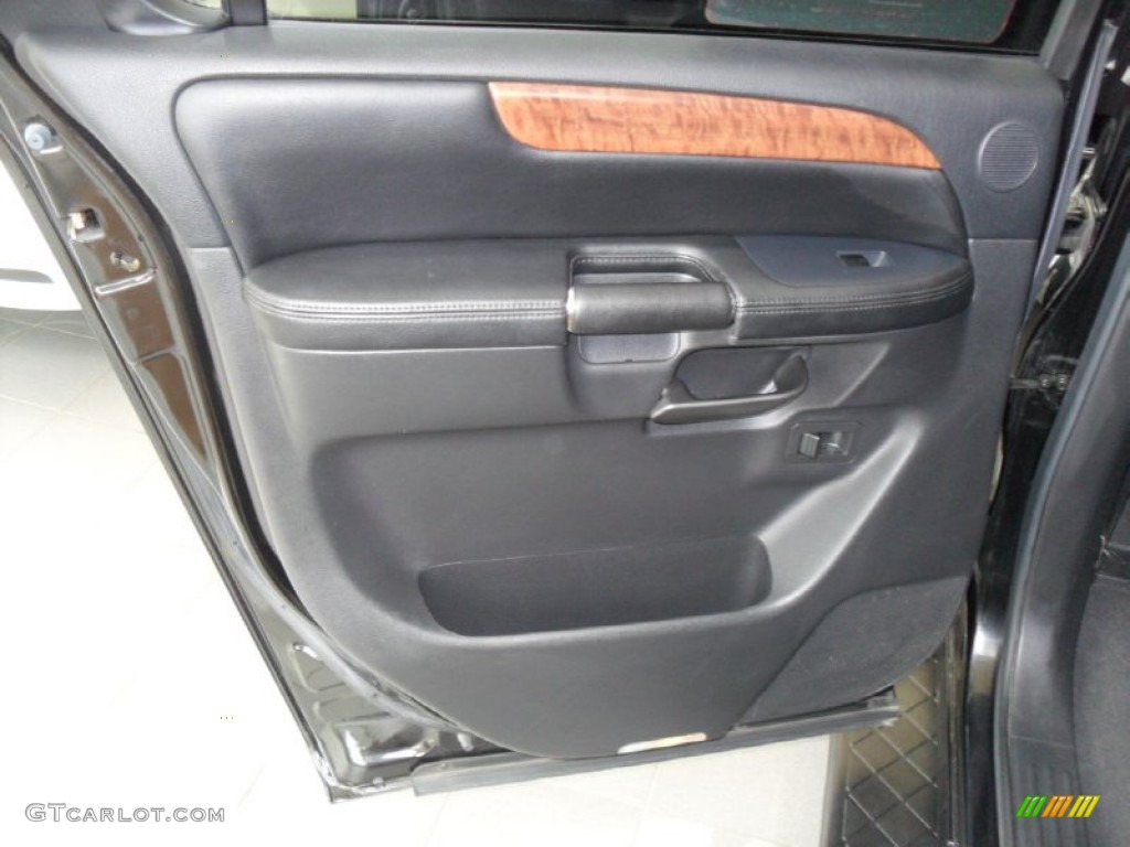 2008 Nissan Armada LE 4x4 Charcoal Door Panel Photo #54428205