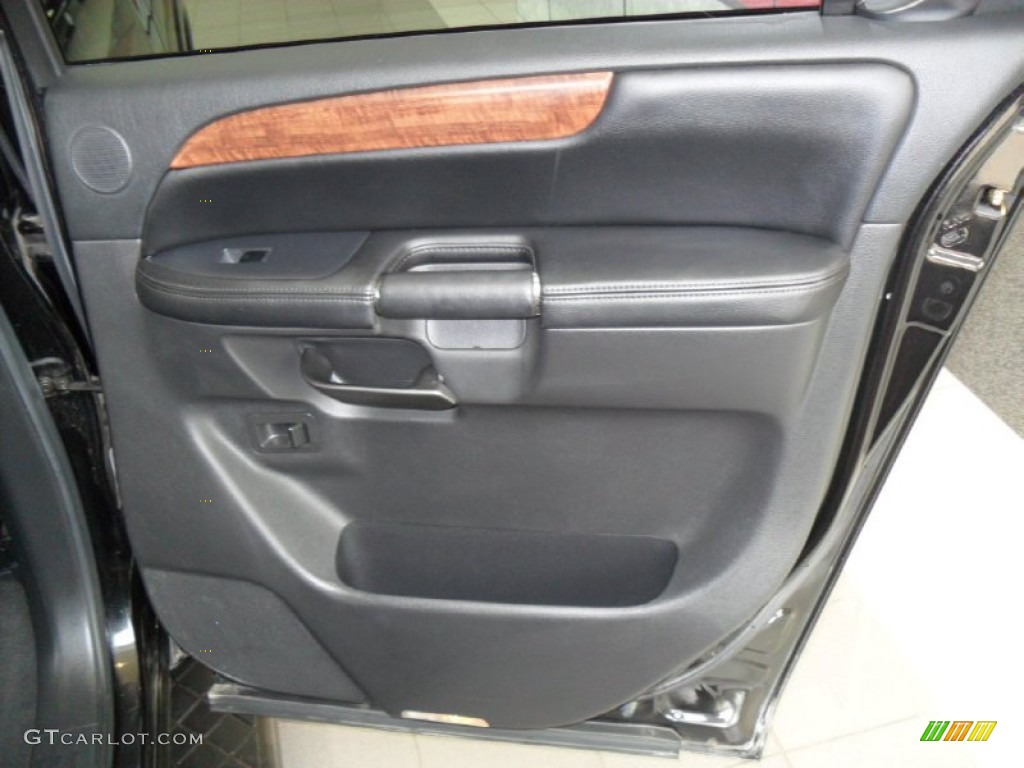 2008 Nissan Armada LE 4x4 Charcoal Door Panel Photo #54428214
