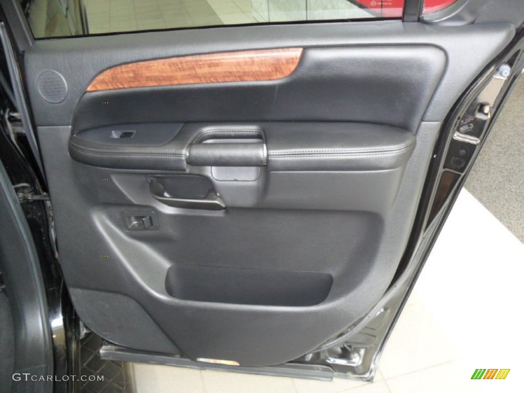 2008 Nissan Armada LE 4x4 Charcoal Door Panel Photo #54428223