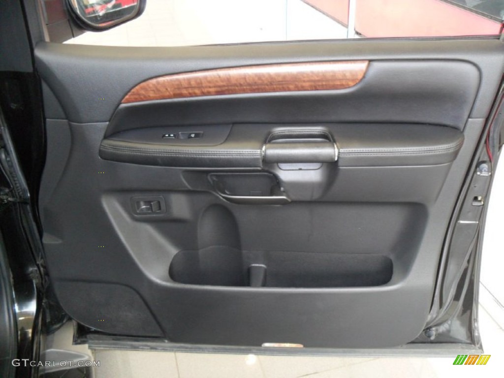 2008 Nissan Armada LE 4x4 Charcoal Door Panel Photo #54428238