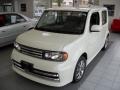 White Pearl 2010 Nissan Cube Krom Edition