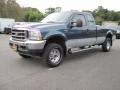 2004 Medium Wedgewood Blue Metallic Ford F250 Super Duty XLT SuperCab 4x4  photo #1