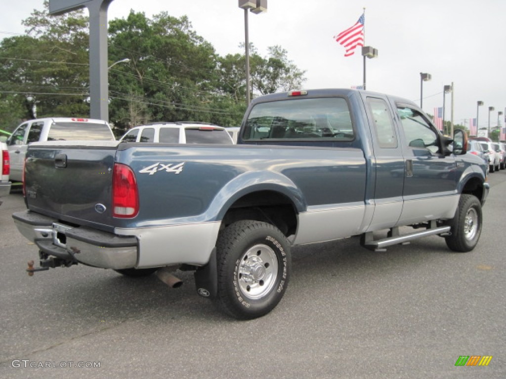 Medium Wedgewood Blue Metallic 2004 Ford F250 Super Duty XLT SuperCab 4x4 Exterior Photo #54429308