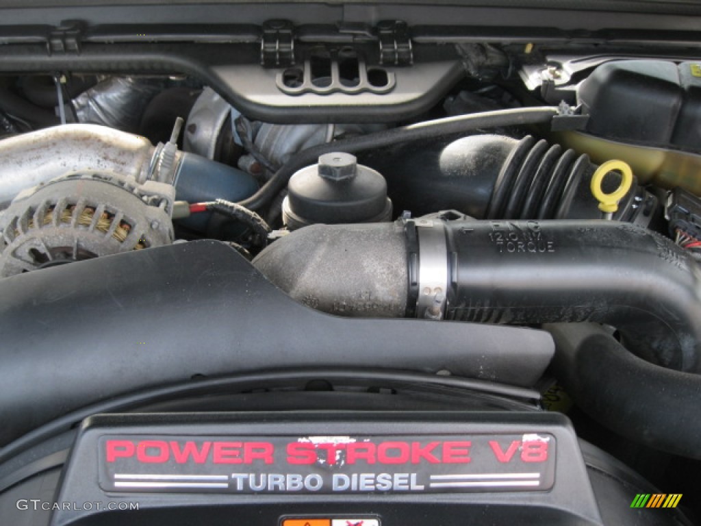 2006 Ford F350 Super Duty XLT SuperCab 4x4 6.0 Liter Turbo Diesel OHV 32 Valve Power Stroke V8 Engine Photo #54429563