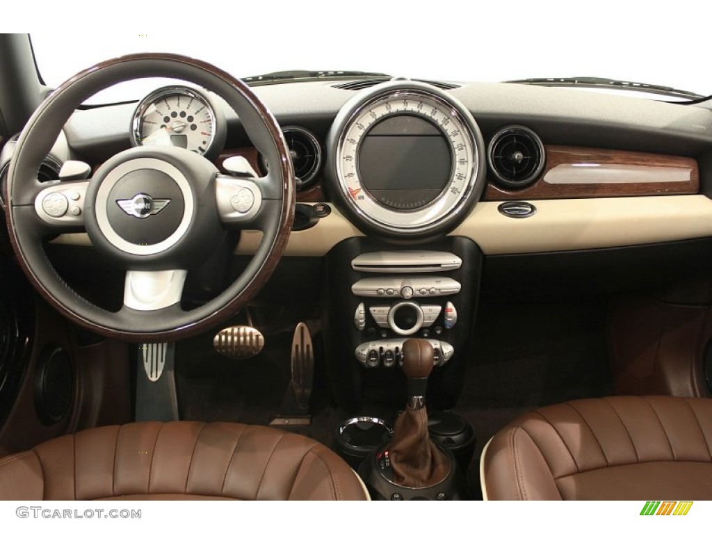 2008 Mini Cooper S Clubman Lounge Hot Chocolate Dashboard Photo #54429903