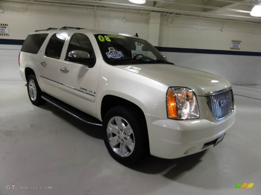 2008 Gmc yukon denali white diamond