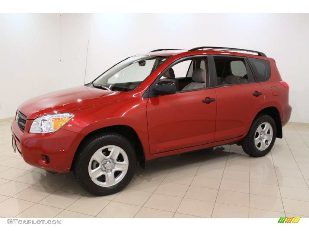 Barcelona Red Pearl 2008 Toyota RAV4 4WD Exterior Photo #54431095
