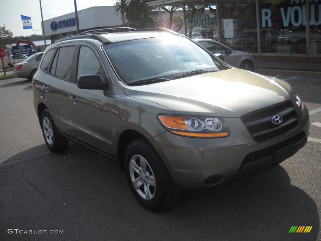 2009 Santa Fe GLS 4WD - Natural Khaki / Beige photo #1