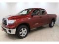 2010 Salsa Red Pearl Toyota Tundra SR5 Double Cab 4x4  photo #3