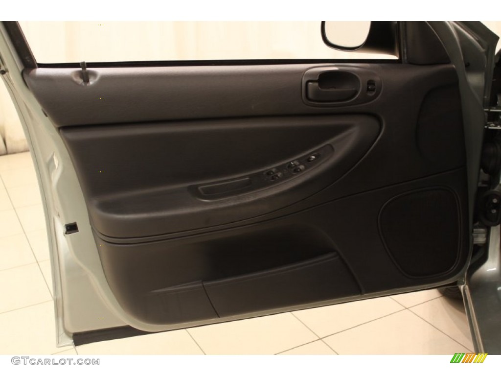 2004 Chrysler Sebring Touring Sedan Dark Slate Gray Door
