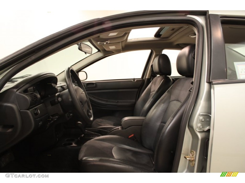 Dark Slate Gray Interior 2004 Chrysler Sebring Touring Sedan Photo #54432627