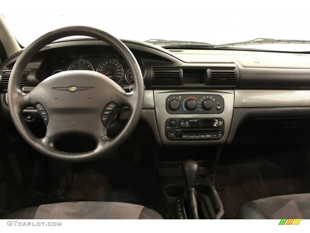 2004 Chrysler Sebring Touring Sedan Dark Slate Gray Dashboard Photo #54432715