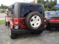 2007 Red Rock Crystal Pearl Jeep Wrangler Unlimited Sahara  photo #4