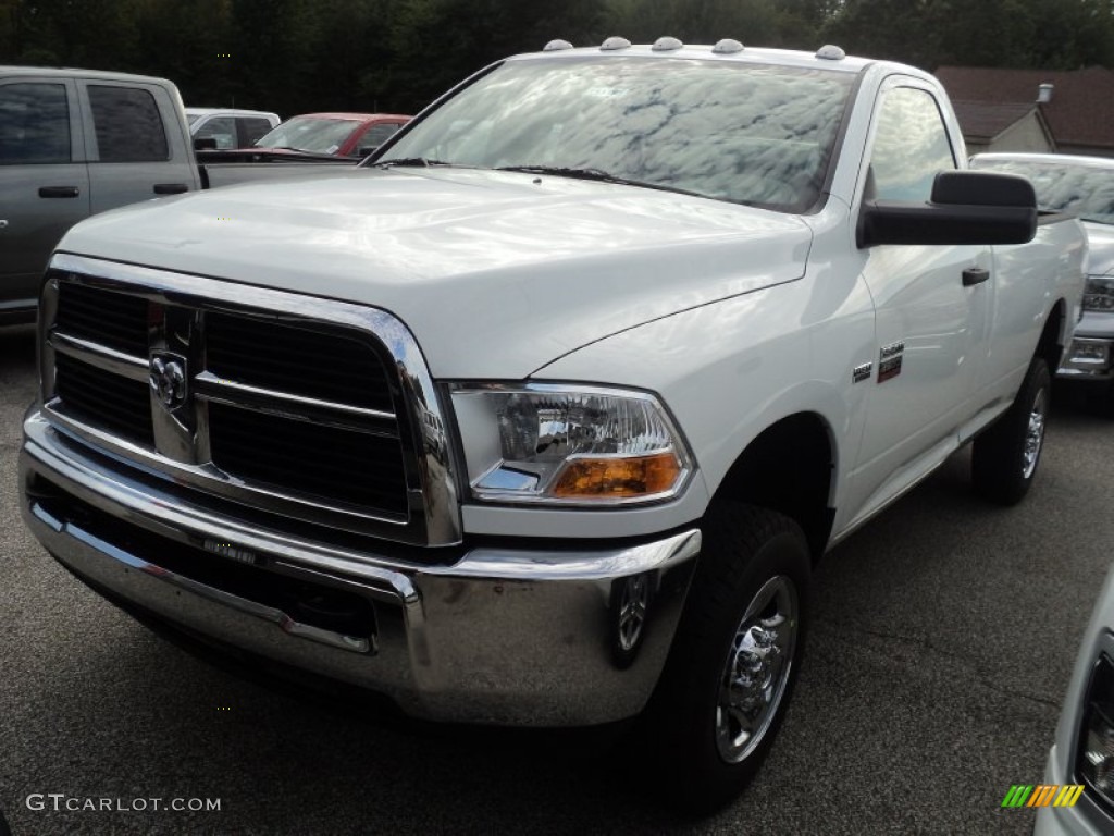 2012 Ram 2500 HD ST Regular Cab 4x4 - Bright White / Dark Slate/Medium Graystone photo #1