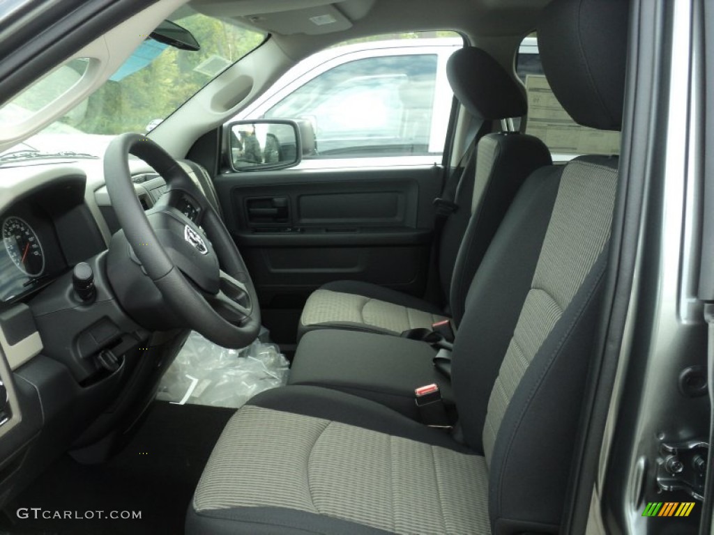 Dark Slate Gray/Medium Graystone Interior 2012 Dodge Ram 1500 ST Quad Cab 4x4 Photo #54435762