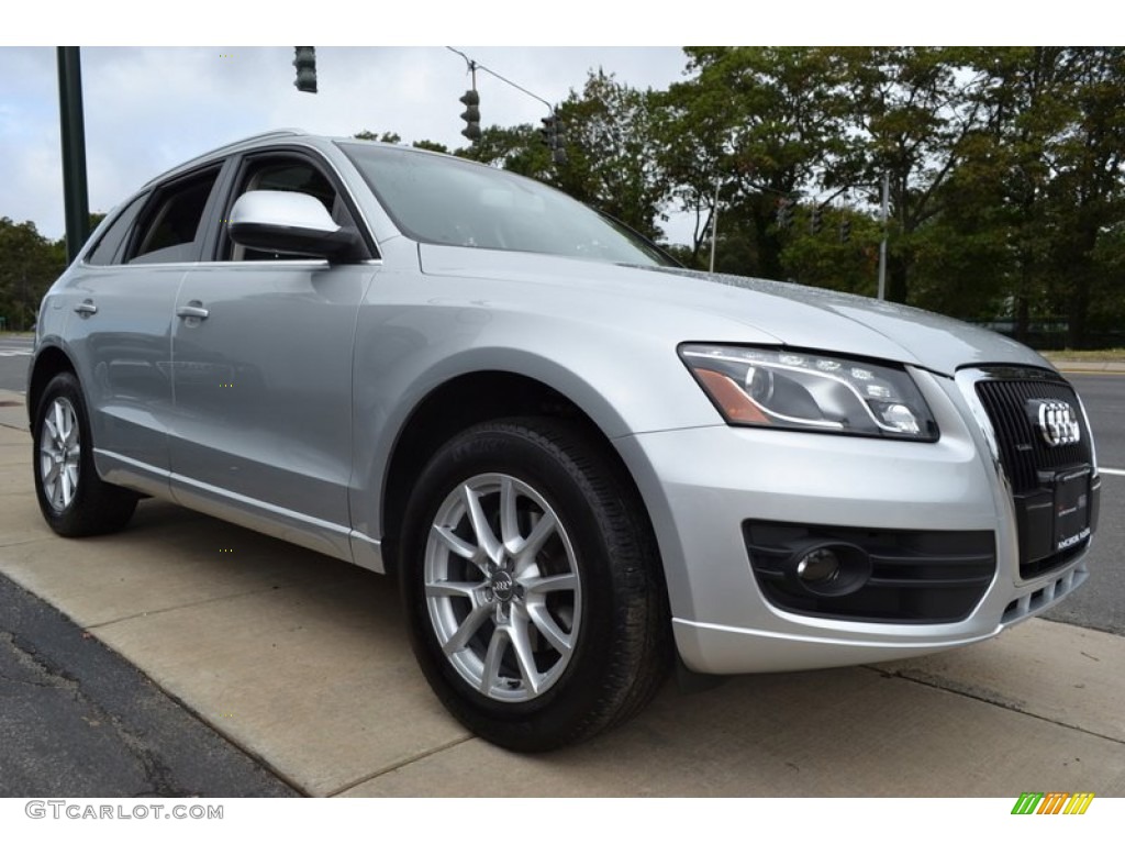 Ice Silver Metallic 2009 Audi Q5 3.2 Premium quattro Exterior Photo #54436572