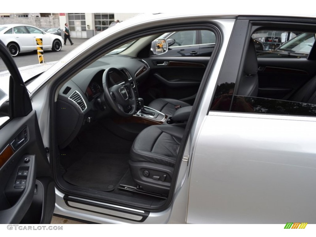 Black Interior 2009 Audi Q5 3.2 Premium quattro Photo #54436605