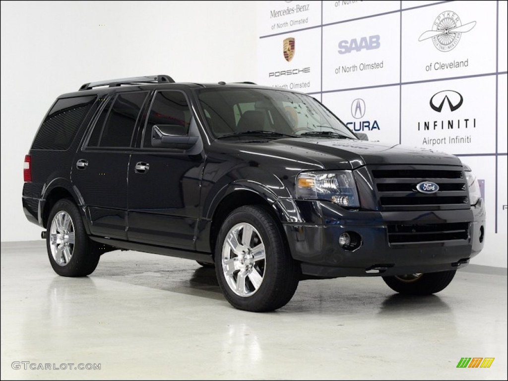 2010 Expedition Limited 4x4 - Tuxedo Black / Charcoal Black photo #1