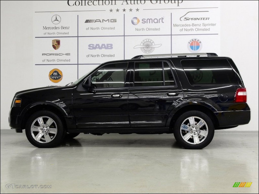 2010 Expedition Limited 4x4 - Tuxedo Black / Charcoal Black photo #4