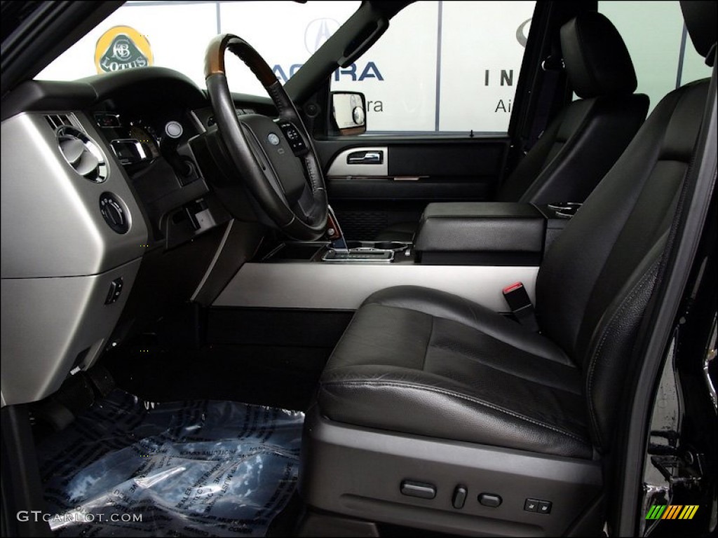 Charcoal Black Interior 2010 Ford Expedition Limited 4x4 Photo #54437244
