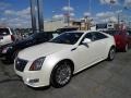 White Diamond Tricoat 2012 Cadillac CTS Coupe Exterior