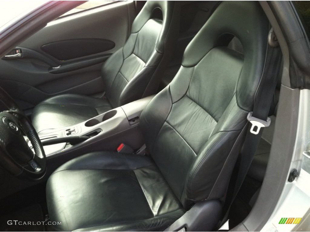 Black Interior 2002 Toyota Celica GT-S Photo #54437923