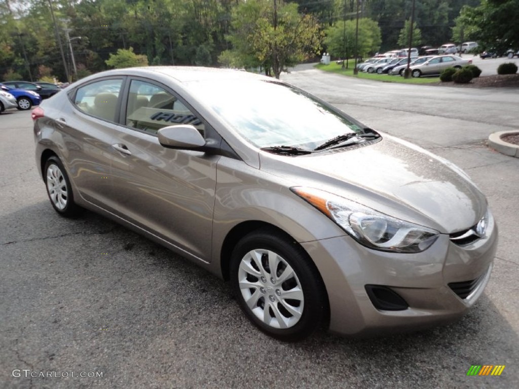 Desert Bronze 2011 Hyundai Elantra GLS Exterior Photo #54438455