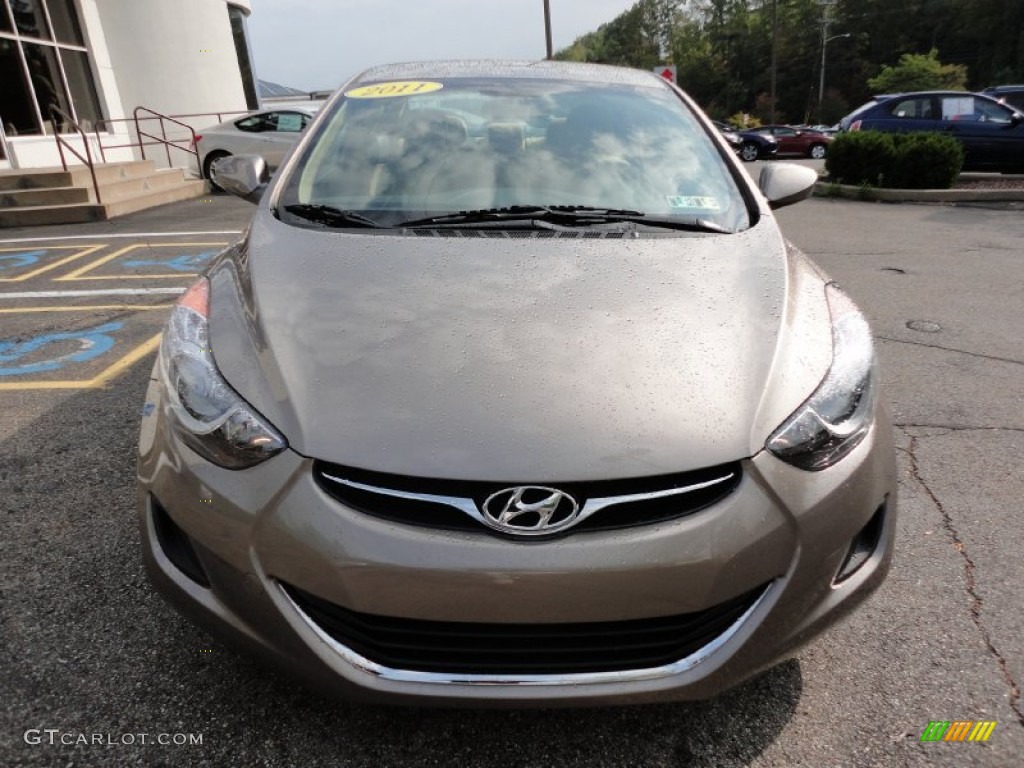Desert Bronze 2011 Hyundai Elantra GLS Exterior Photo #54438465