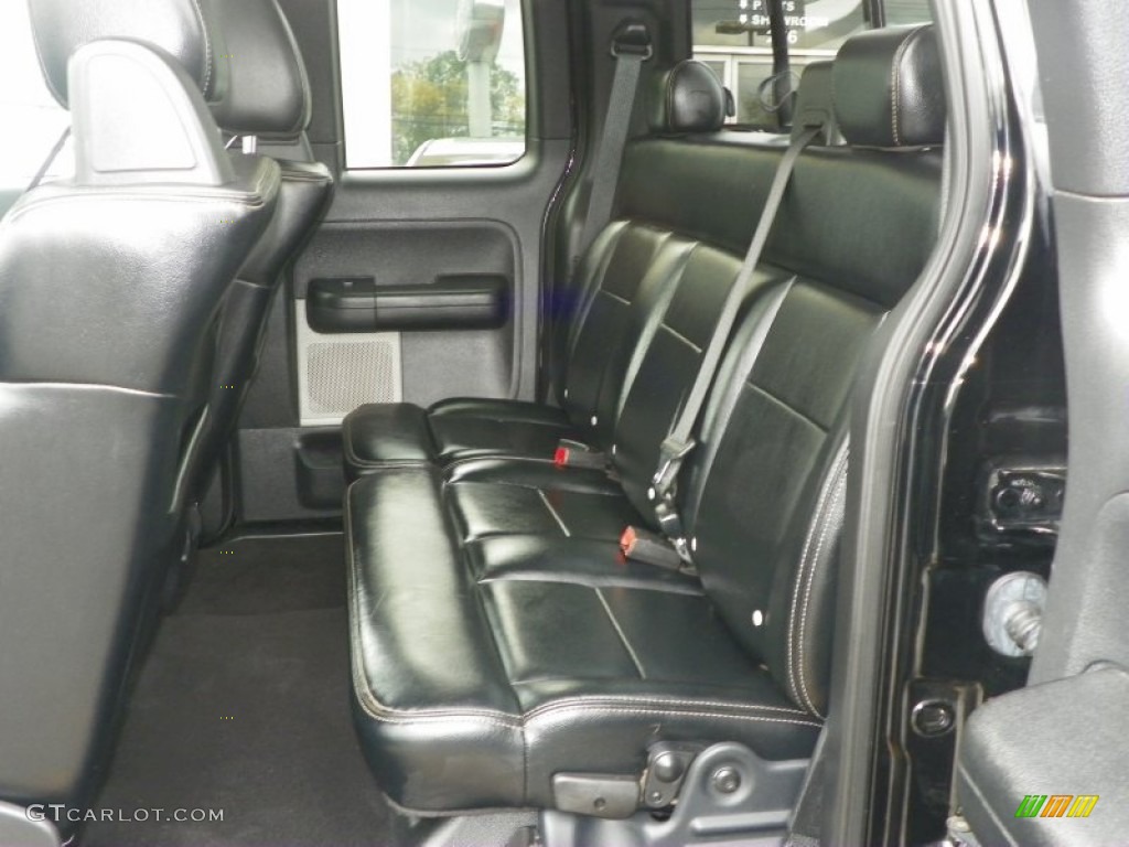 Black Interior 2004 Ford F150 FX4 SuperCab 4x4 Photo #54438606