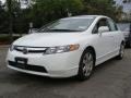 Taffeta White - Civic LX Sedan Photo No. 4