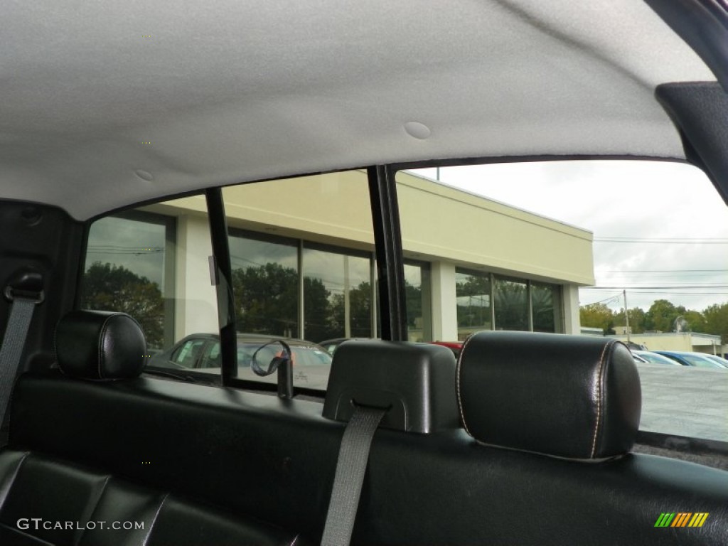 2004 F150 FX4 SuperCab 4x4 - Black / Black photo #22