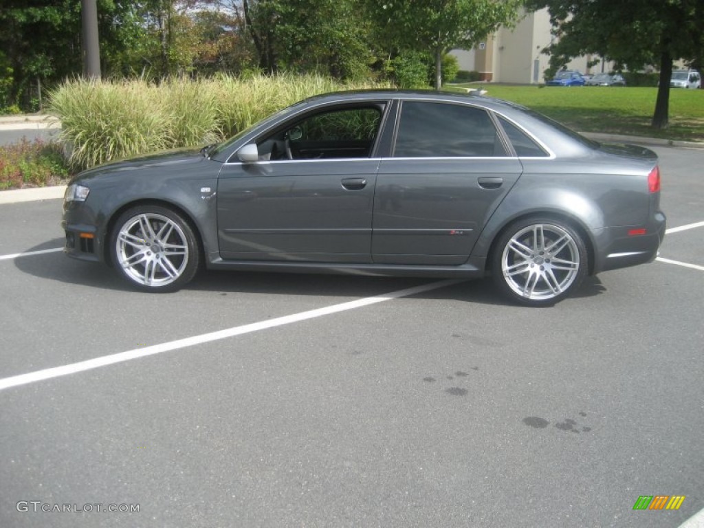 Daytona Grey Pearl Effect 2008 Audi RS4 4.2 quattro Sedan Exterior Photo #54438769