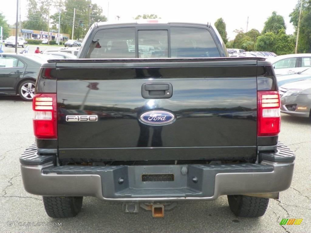2004 F150 FX4 SuperCab 4x4 - Black / Black photo #27