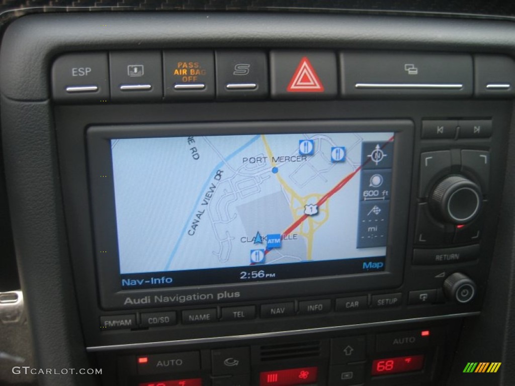 2008 Audi RS4 4.2 quattro Sedan Navigation Photo #54438804