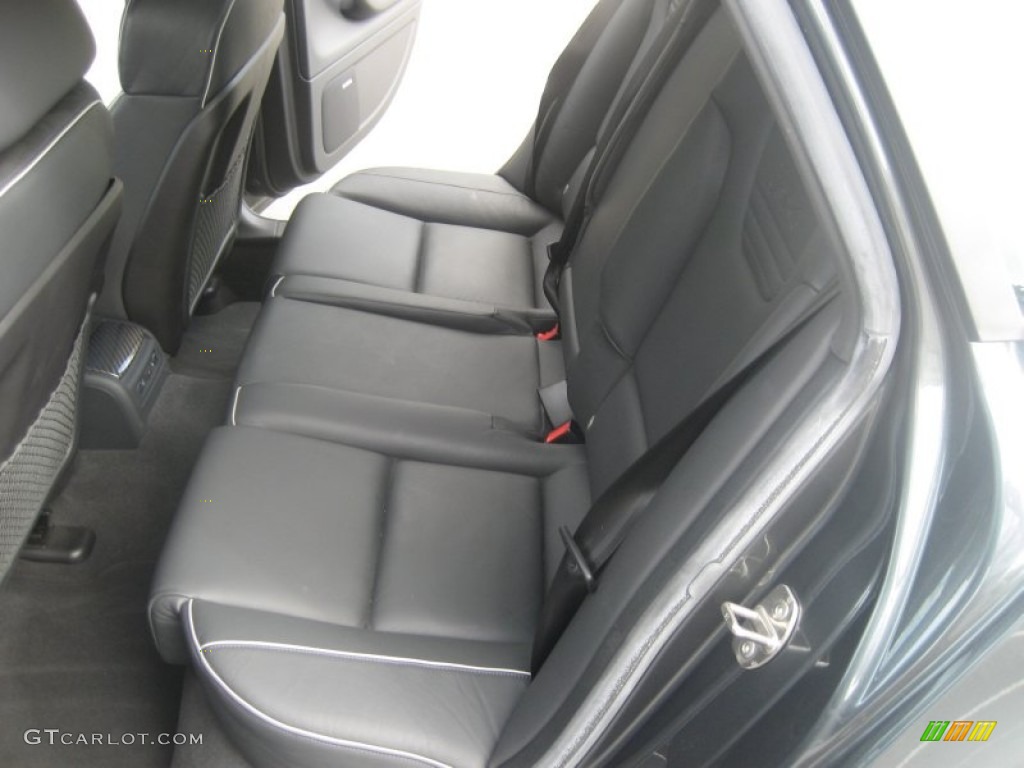 Black Interior 2008 Audi RS4 4.2 quattro Sedan Photo #54438882