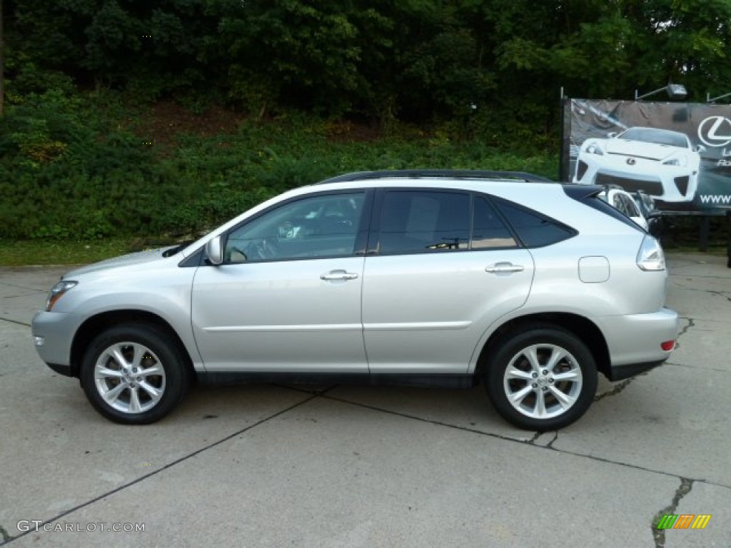 2009 RX 350 AWD - Tungsten Pearl / Light Gray photo #2