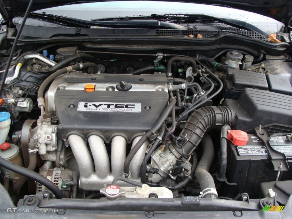 2004 Honda Accord EX Coupe 2.4 Liter DOHC 16-Valve i-VTEC 4 Cylinder Engine Photo #54439586