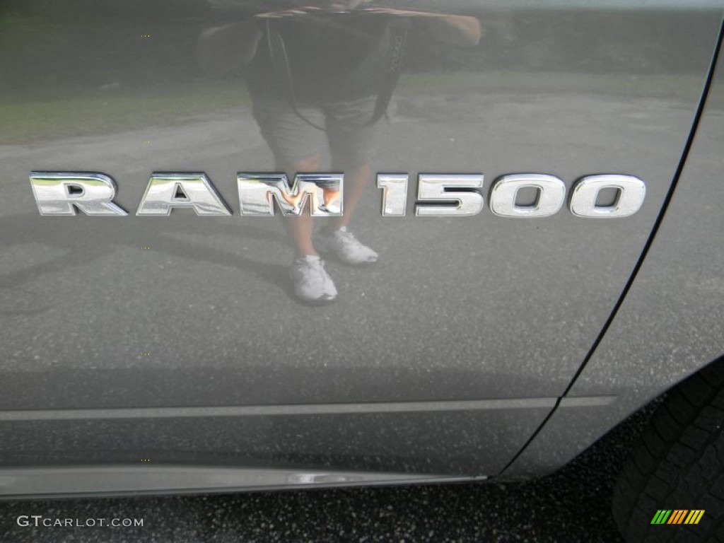 2011 Ram 1500 SLT Quad Cab - Mineral Gray Metallic / Dark Slate Gray/Medium Graystone photo #22