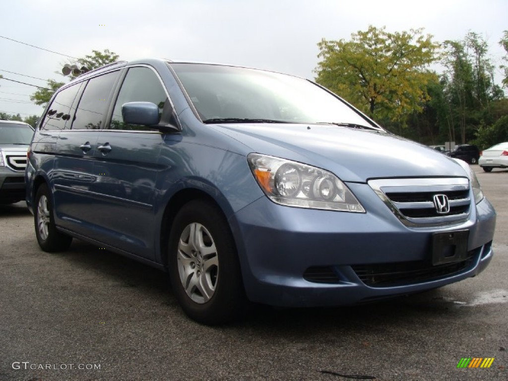 2007 Odyssey EX - Ocean Mist Metallic / Gray photo #6