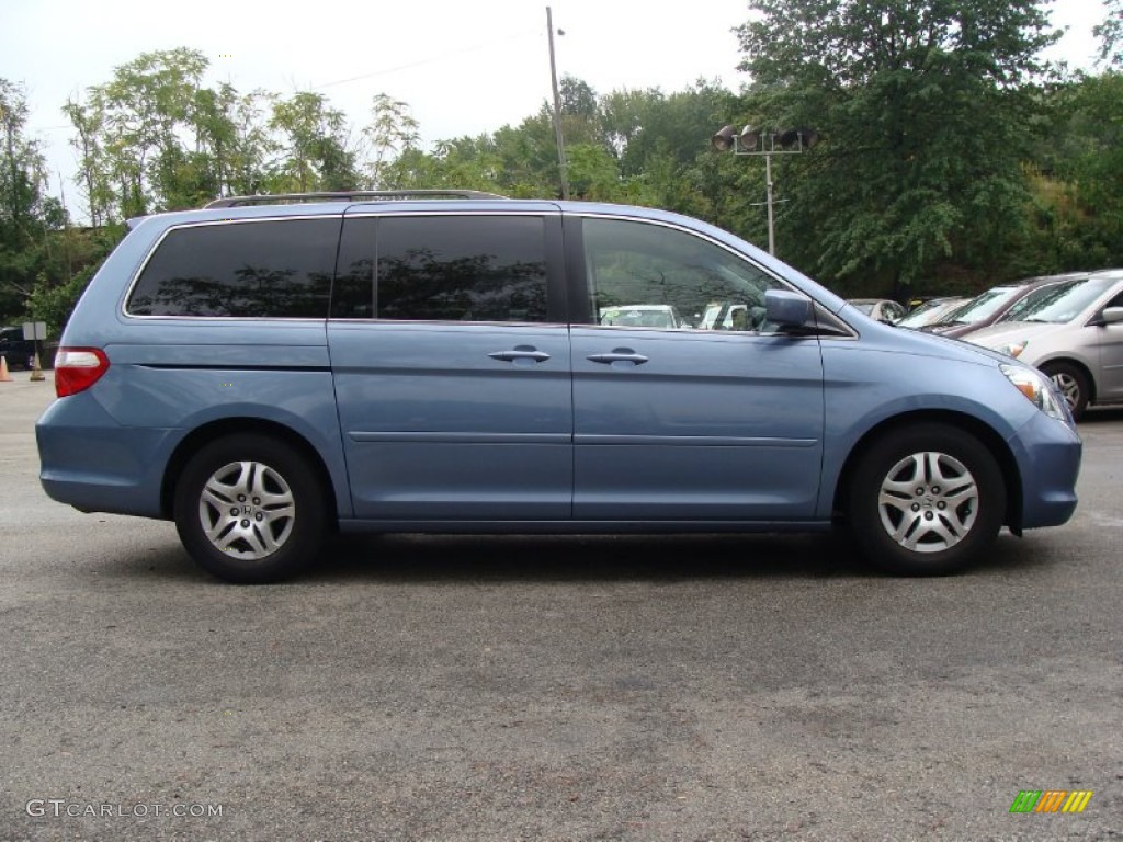 2007 Odyssey EX - Ocean Mist Metallic / Gray photo #7