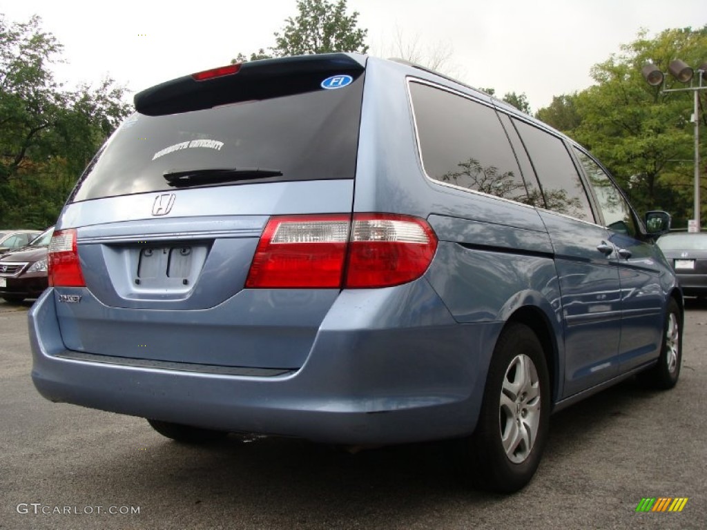 2007 Odyssey EX - Ocean Mist Metallic / Gray photo #8