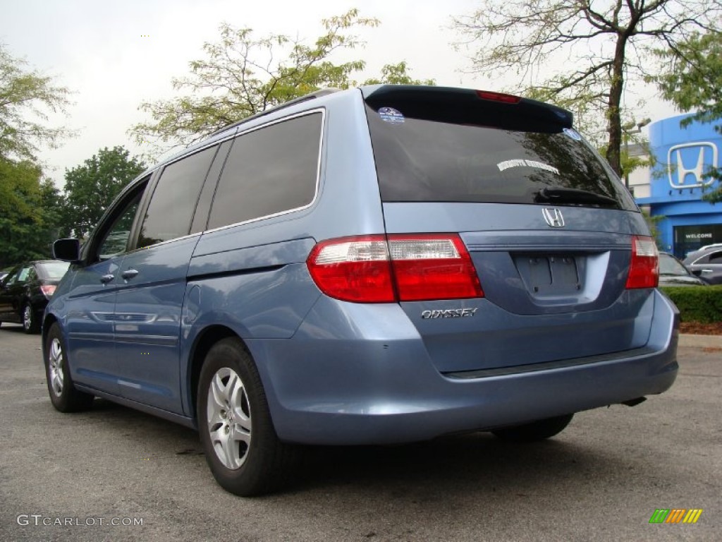 2007 Odyssey EX - Ocean Mist Metallic / Gray photo #10