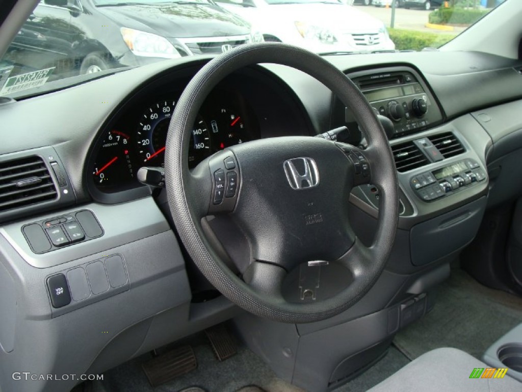 2007 Odyssey EX - Ocean Mist Metallic / Gray photo #25