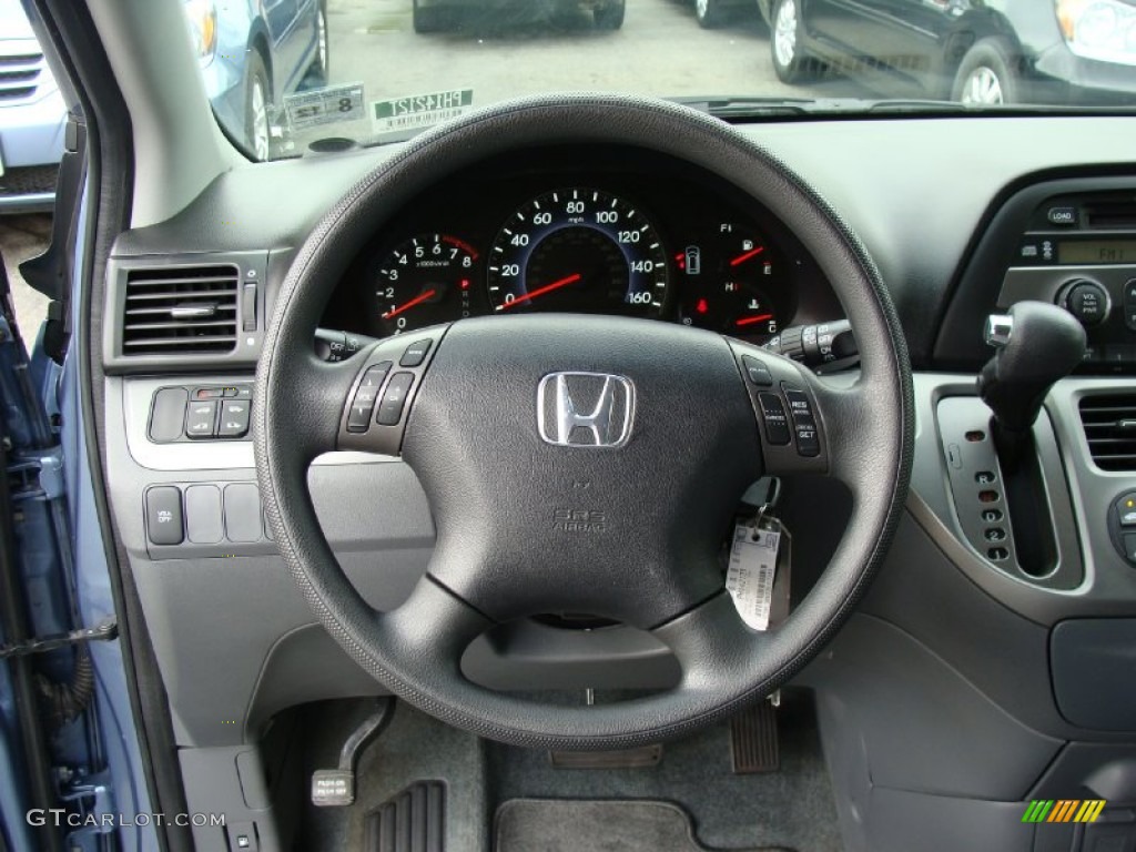 2007 Odyssey EX - Ocean Mist Metallic / Gray photo #27