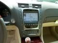 2011 Lexus GS Parchment/Birds Eye Maple Interior Controls Photo