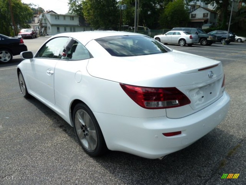 Starfire White Pearl 2011 Lexus IS 250C Convertible Exterior Photo #54440704