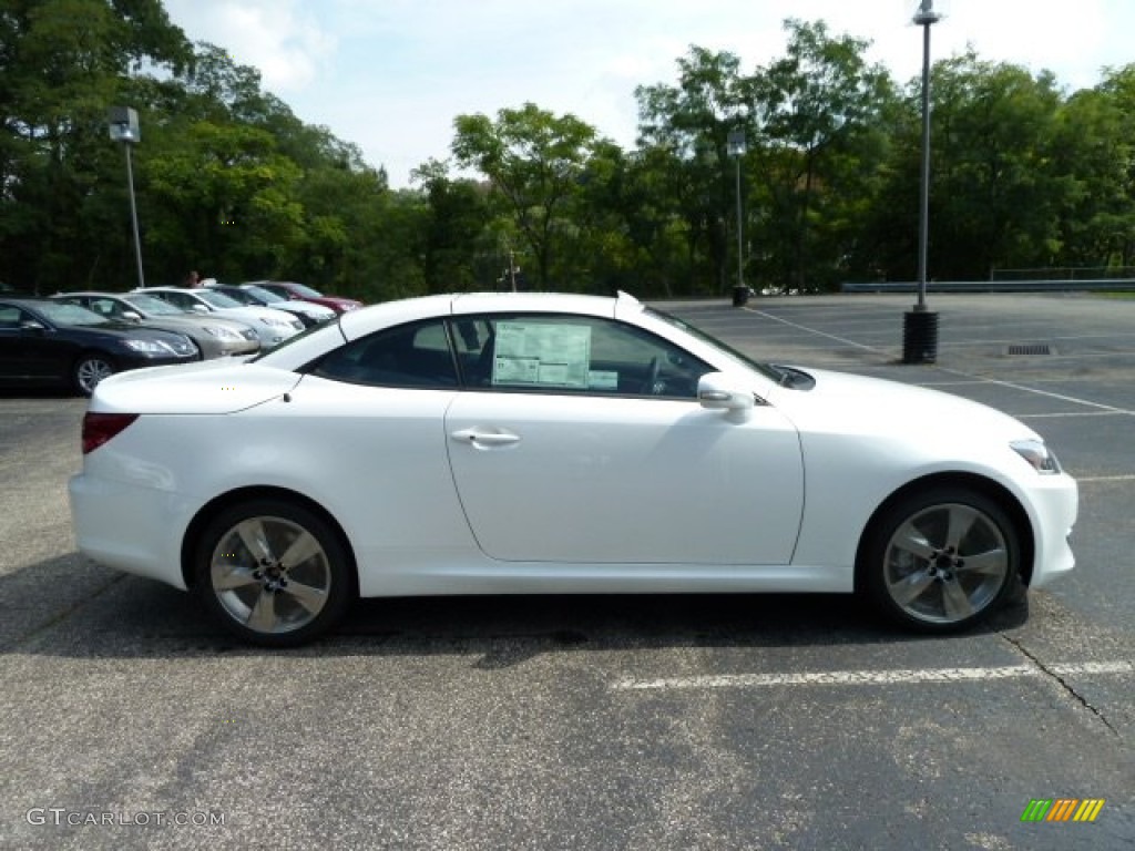 Starfire White Pearl 2011 Lexus IS 250C Convertible Exterior Photo #54440733