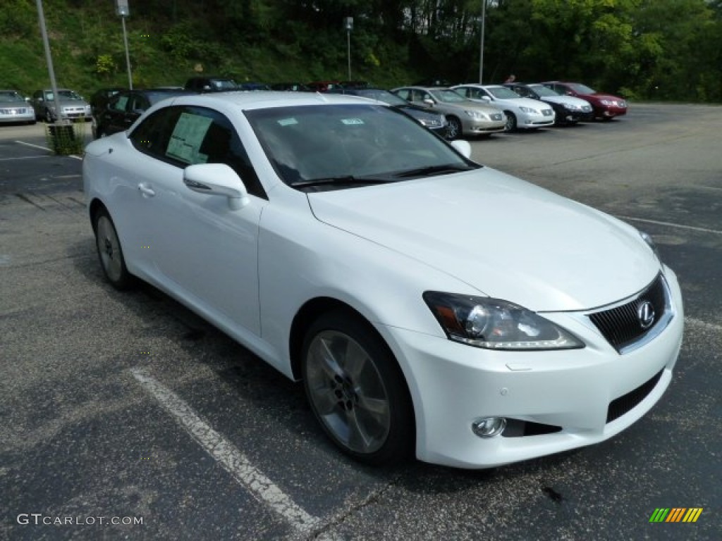 Starfire White Pearl 2011 Lexus IS 250C Convertible Exterior Photo #54440742