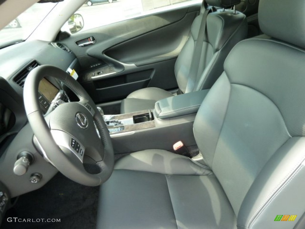 Black Interior 2011 Lexus IS 250C Convertible Photo #54440772